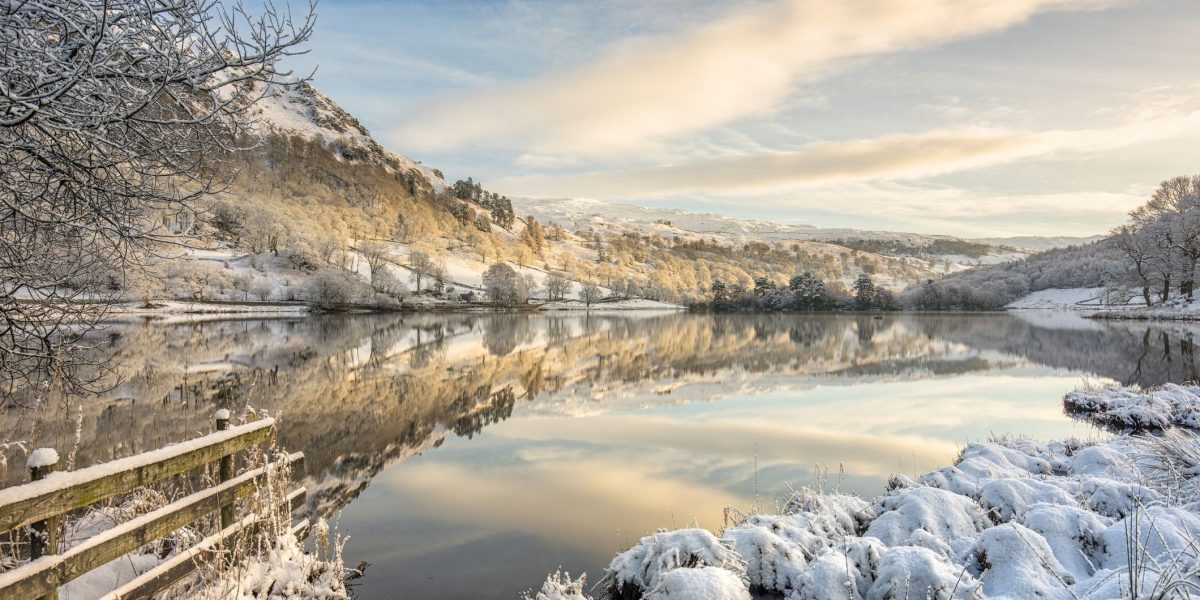 Rydal water in the Lake District